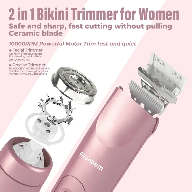 Akunbem Bikini Grooming Trimmer